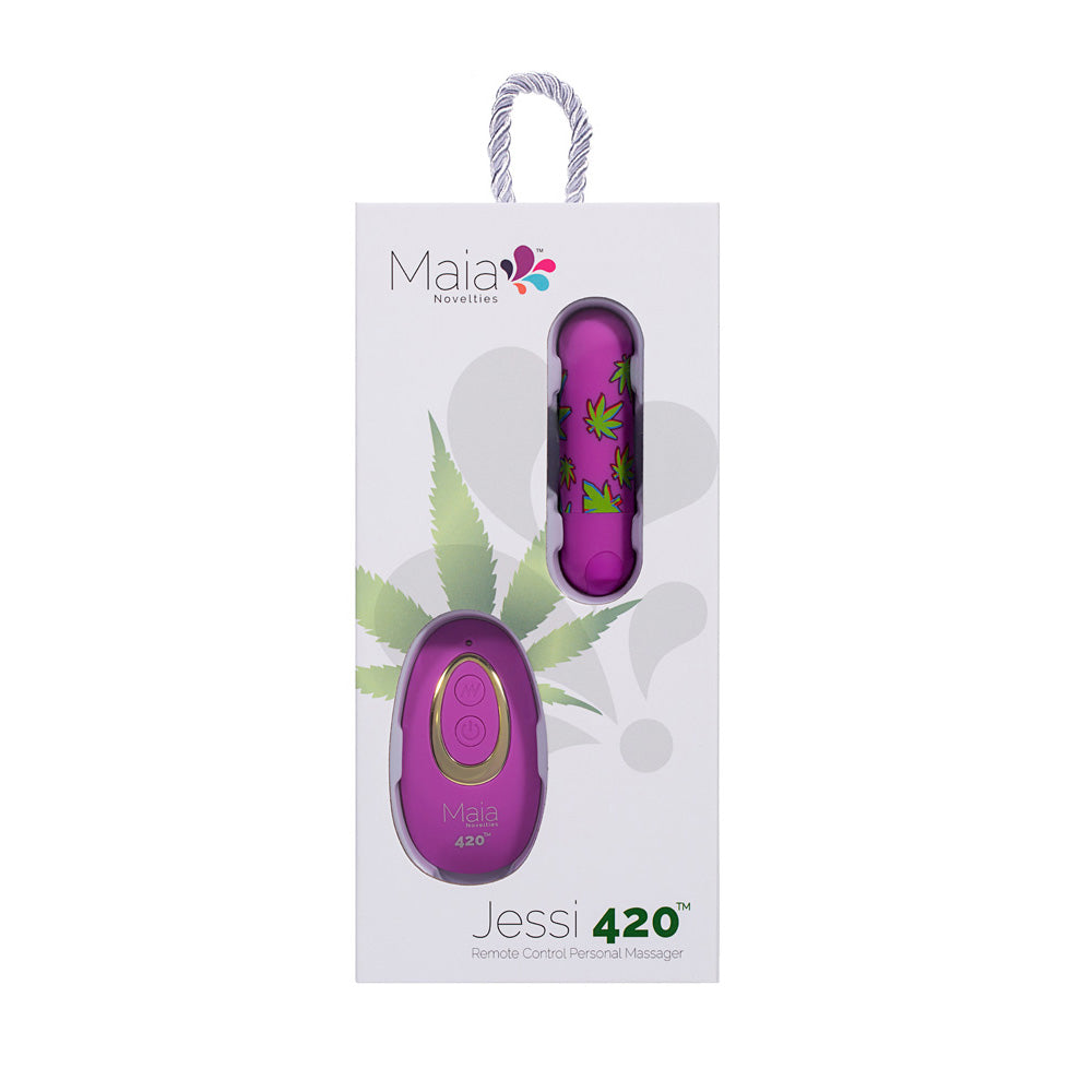 Maia JESSI 420 Remote 7.6 cm Bullet with Wireless Remote > Vibrators > Mini Vibrators - Tophatter Daily Deals