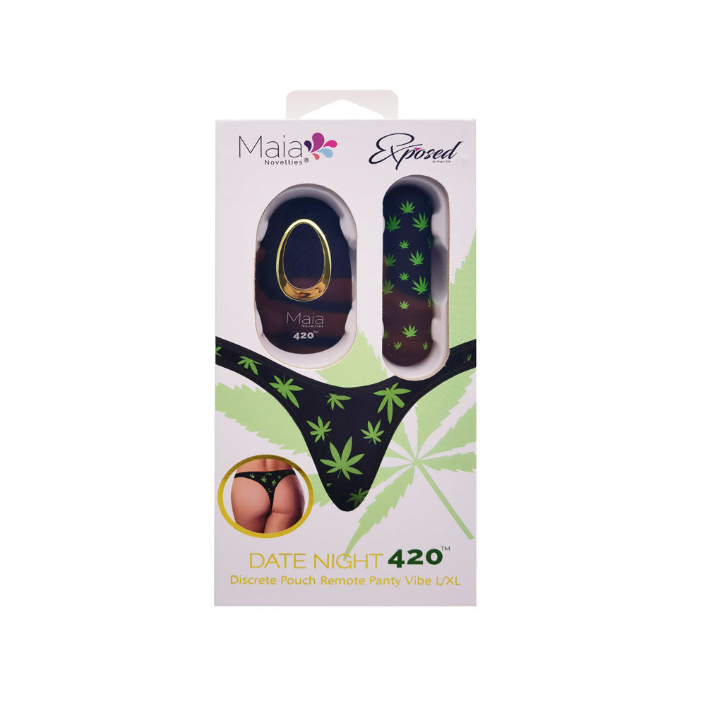 Maia Date Night 420 Panty Vibe - S/M with Bullet & Remote > Sex Toys For Ladies > Panty Vibes - Tophatter Daily Deals