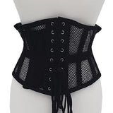 Rouge Mesh Corset in Black Small Medium > Clothes > Accessories - Tophatter Daily Deals