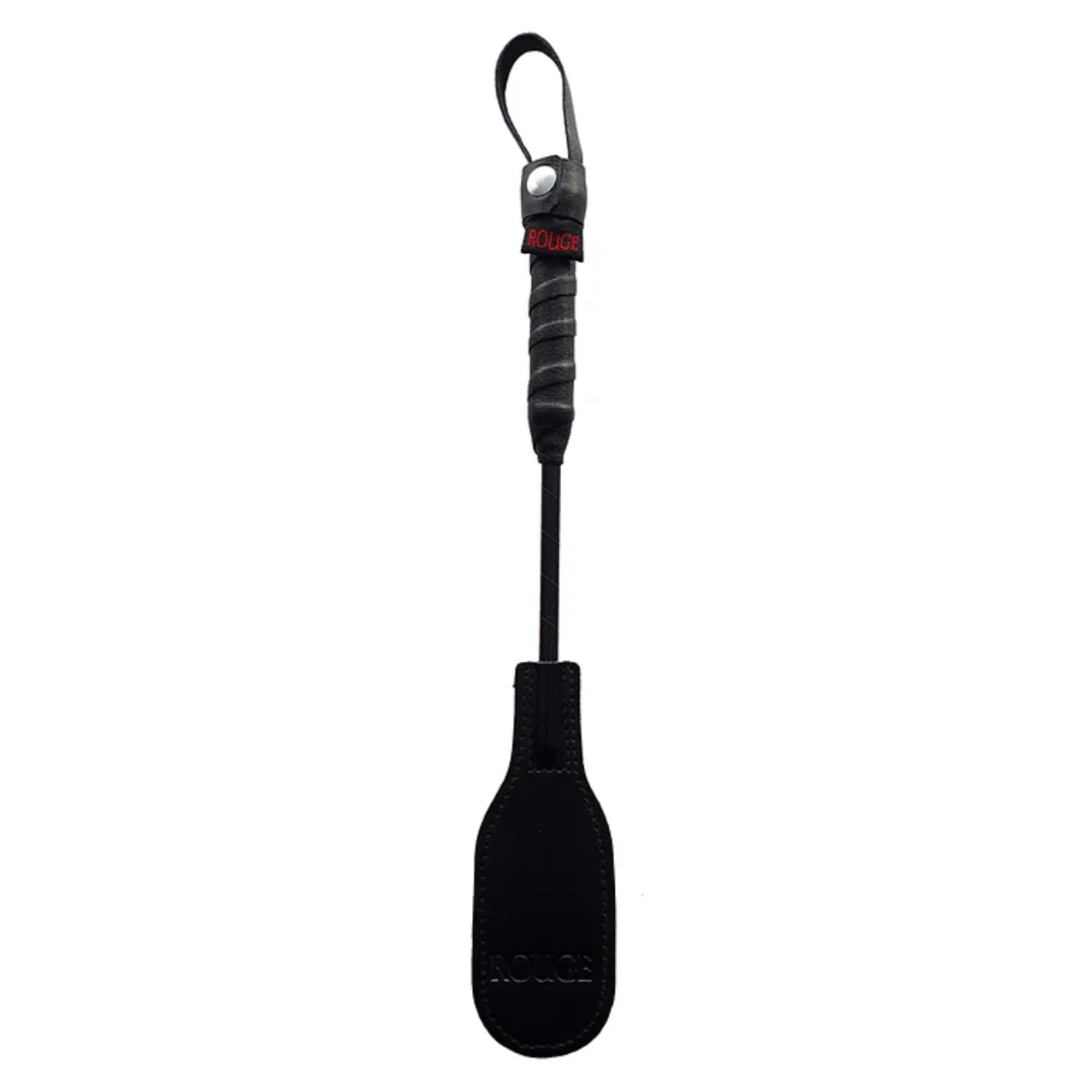 Rouge Mini Leather Oval Paddle (Black) – Small Paddle > Bondage Gear > Paddles - Tophatter Daily Deals