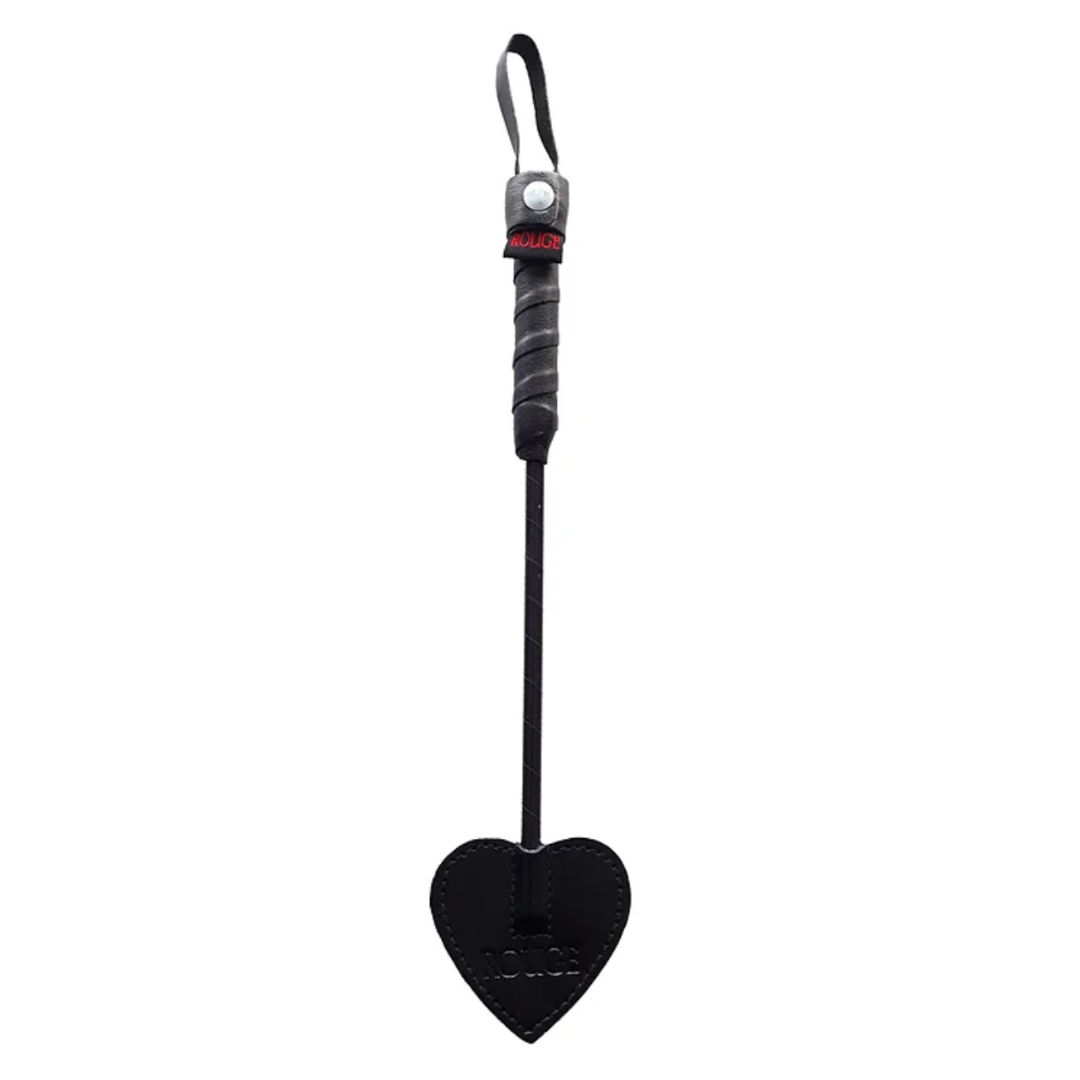 Rouge Mini Leather Spade Paddle Black > Bondage Gear > Paddles - Tophatter Daily Deals