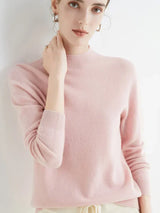 Soft Classic Women’s Pullover - Mock Neck, Wool, Work - Tophatter Daily Deals