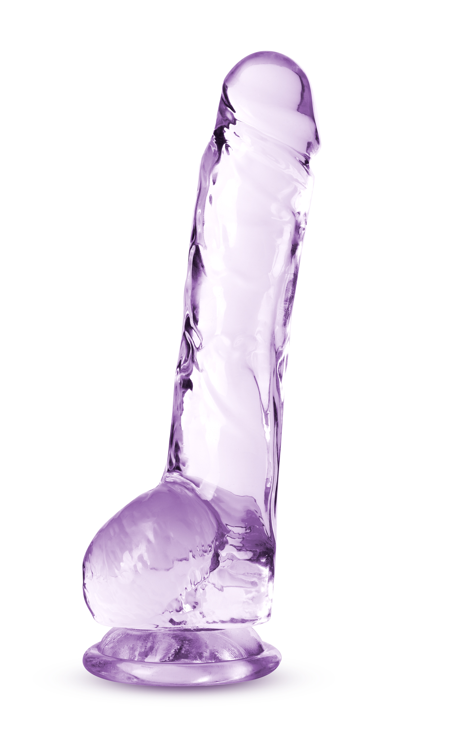 Naturally Yours 8 Inch Crystaline Dildo Amethyst > Dildos > Realistic Dildos - Tophatter Daily Deals