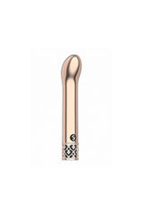 Shots - Royal Gems - Jewel Rechargeable Bullet Vibrator - Rose Gold Sex Toy - Tophatter Daily Deals