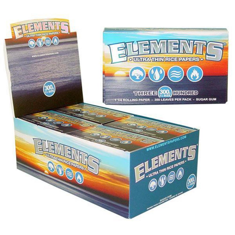 Elements 300 Ultra Thin Rice Rolling Papers Default Title Rolling Papers - Tophatter Daily Deals