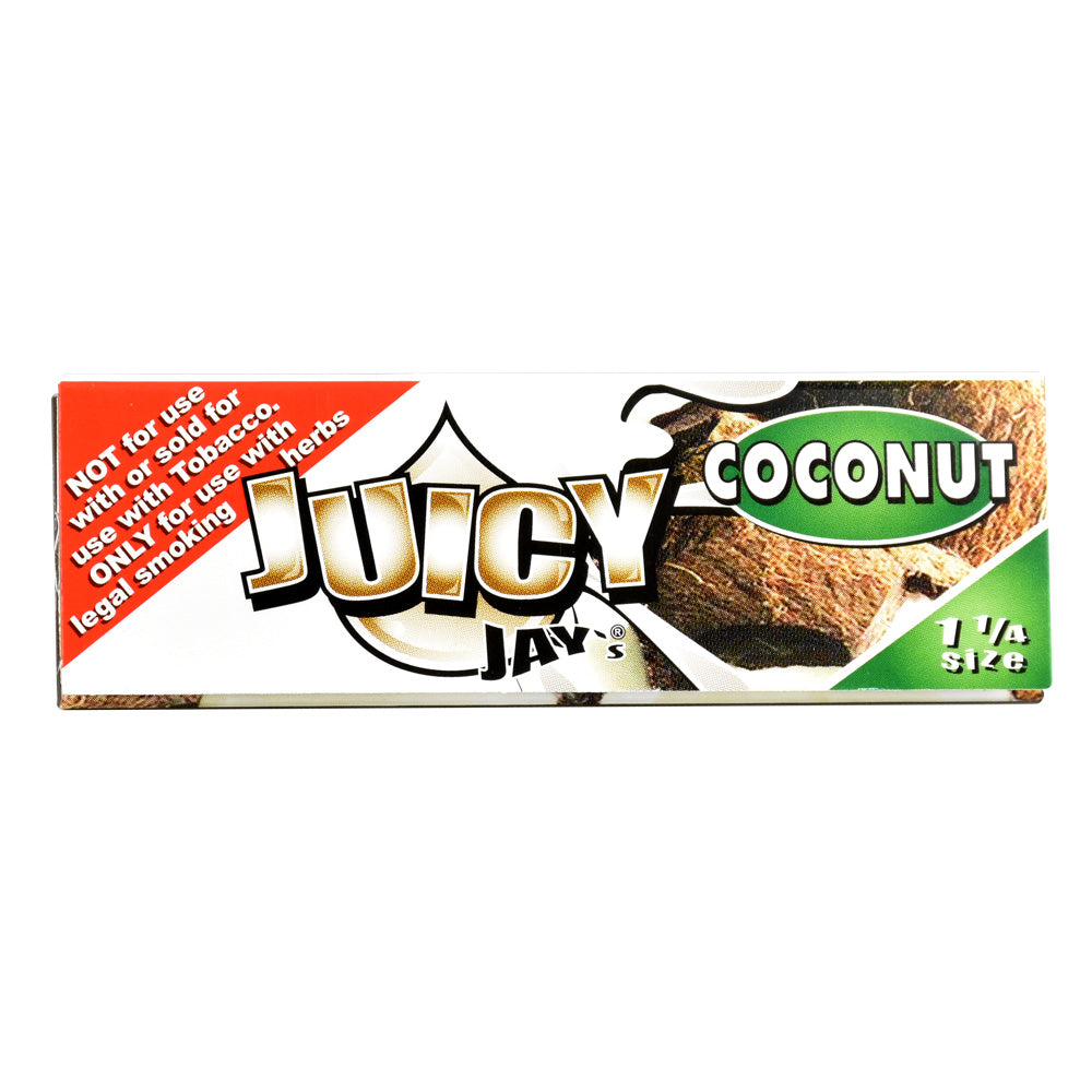 Juicy Jay's Flavored Rolling Papers Coconut 🥥 1 Booklet (32 papers) Rolling Papers - Tophatter Daily Deals