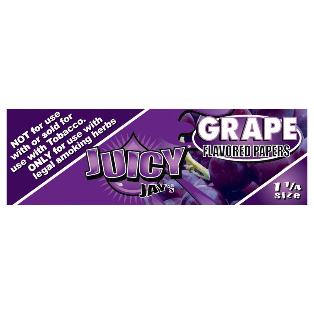 Juicy Jay's Flavored Rolling Papers Grape 🍇 Full Box (24 Booklets) Rolling Papers - Tophatter Daily Deals