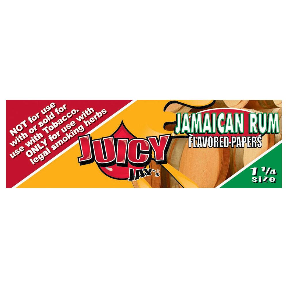 Juicy Jay's Flavored Rolling Papers Jamaican Rum 1 Booklet (32 papers) Rolling Papers - Tophatter Daily Deals