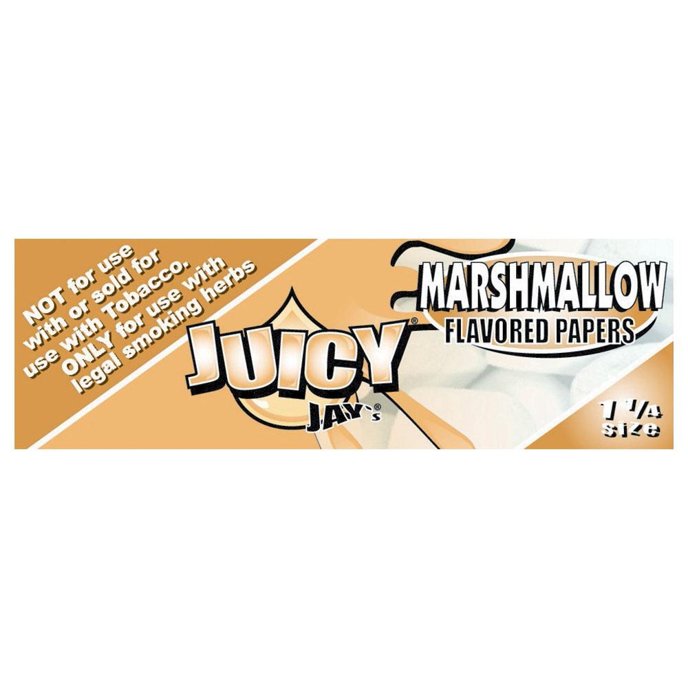 Juicy Jay's Flavored Rolling Papers Marshmallow Full Box (24 Booklets) Rolling Papers - Tophatter Daily Deals