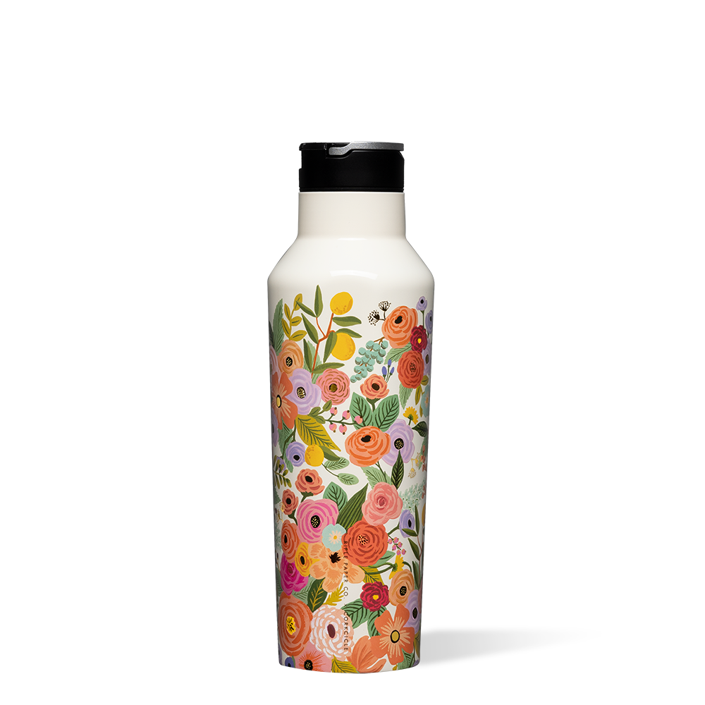 Rifle Paper Co. Sport Canteen by CORKCICLE. Garden Party 20oz Canteen - Tophatter Daily Deals