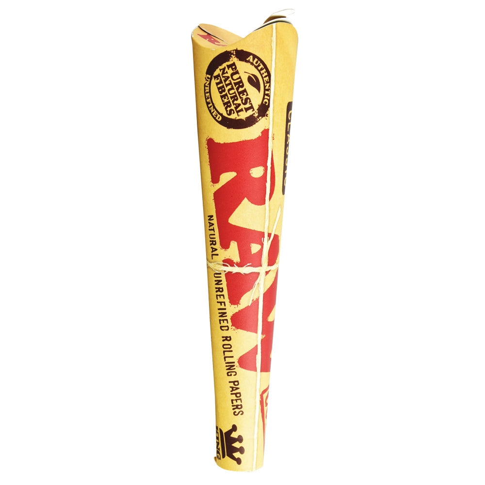 RAW Natural Unrefined Pre-Rolled Cones Kingsize Single Pre-Rolled Cones - Tophatter Daily Deals