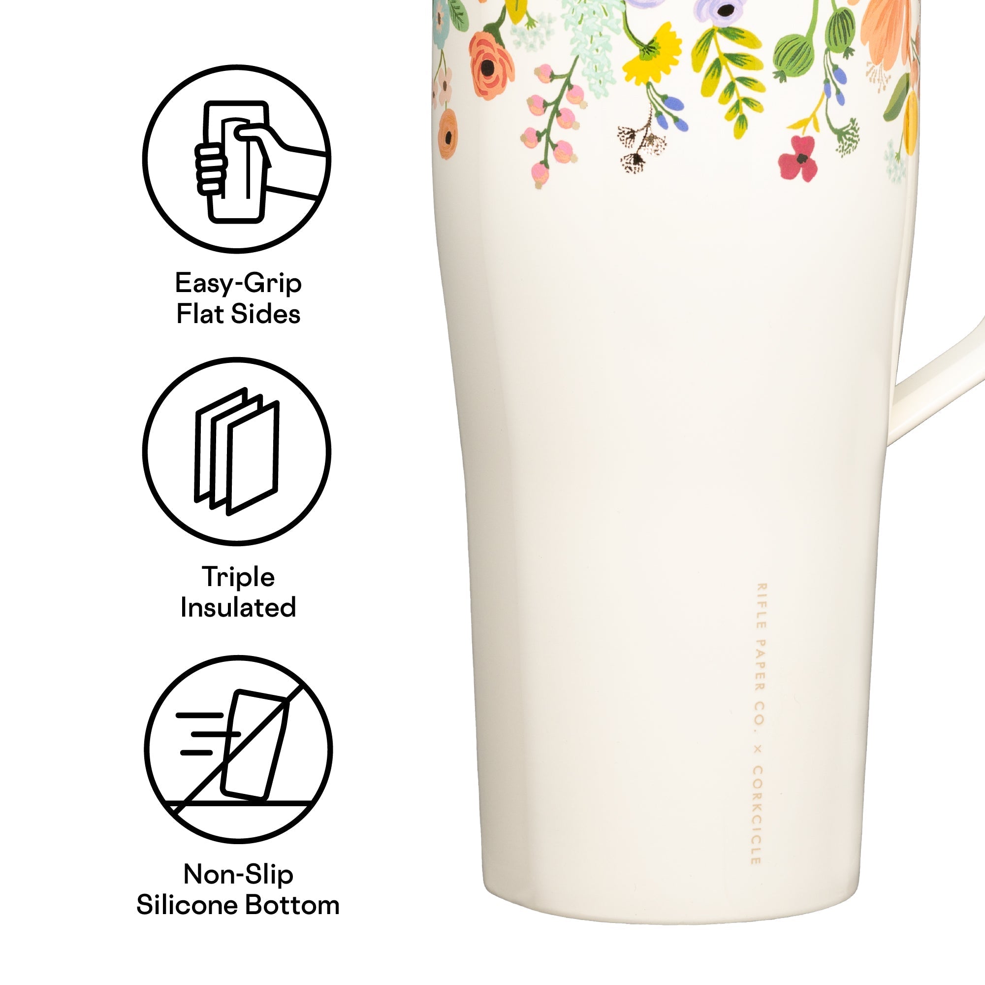 Rifle Paper Co. Cold Cup XL by CORKCICLE. Cold Cup XL - Tophatter Daily Deals