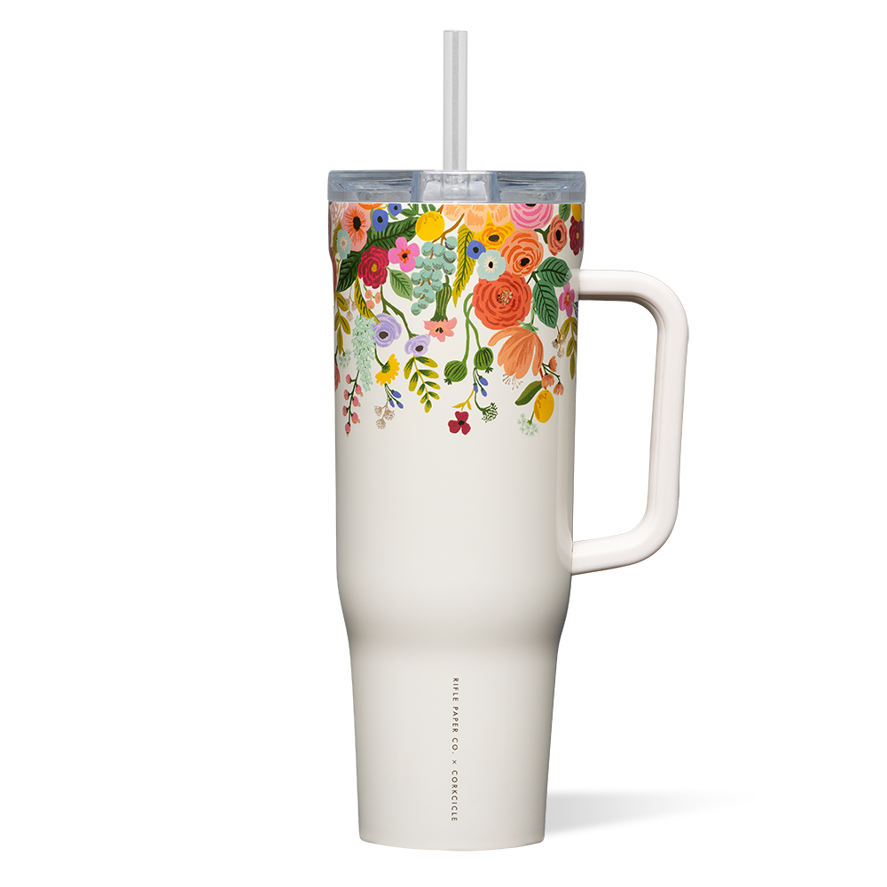 Rifle Paper Co. Cruiser by CORKCICLE. Garden Party 40oz Cruiser - Tophatter Daily Deals