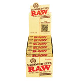 RAW Natural Perforated Gummed Tips Rolling Tips - Tophatter Daily Deals