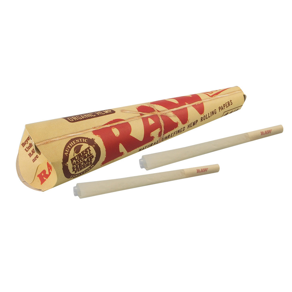 RAW Organic Pre-Rolled Cones Pre-Rolled Cones - Tophatter Daily Deals