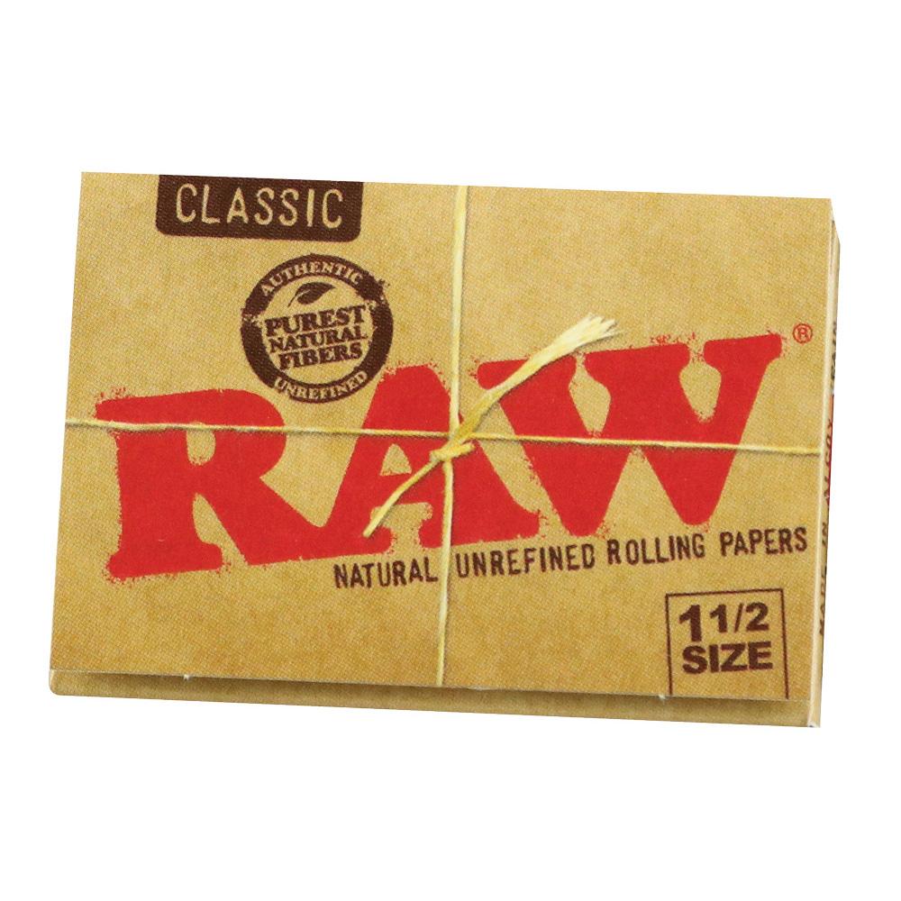 RAW Classic Rolling Papers | 1 1/2 Inch Rolling Papers - Tophatter Daily Deals