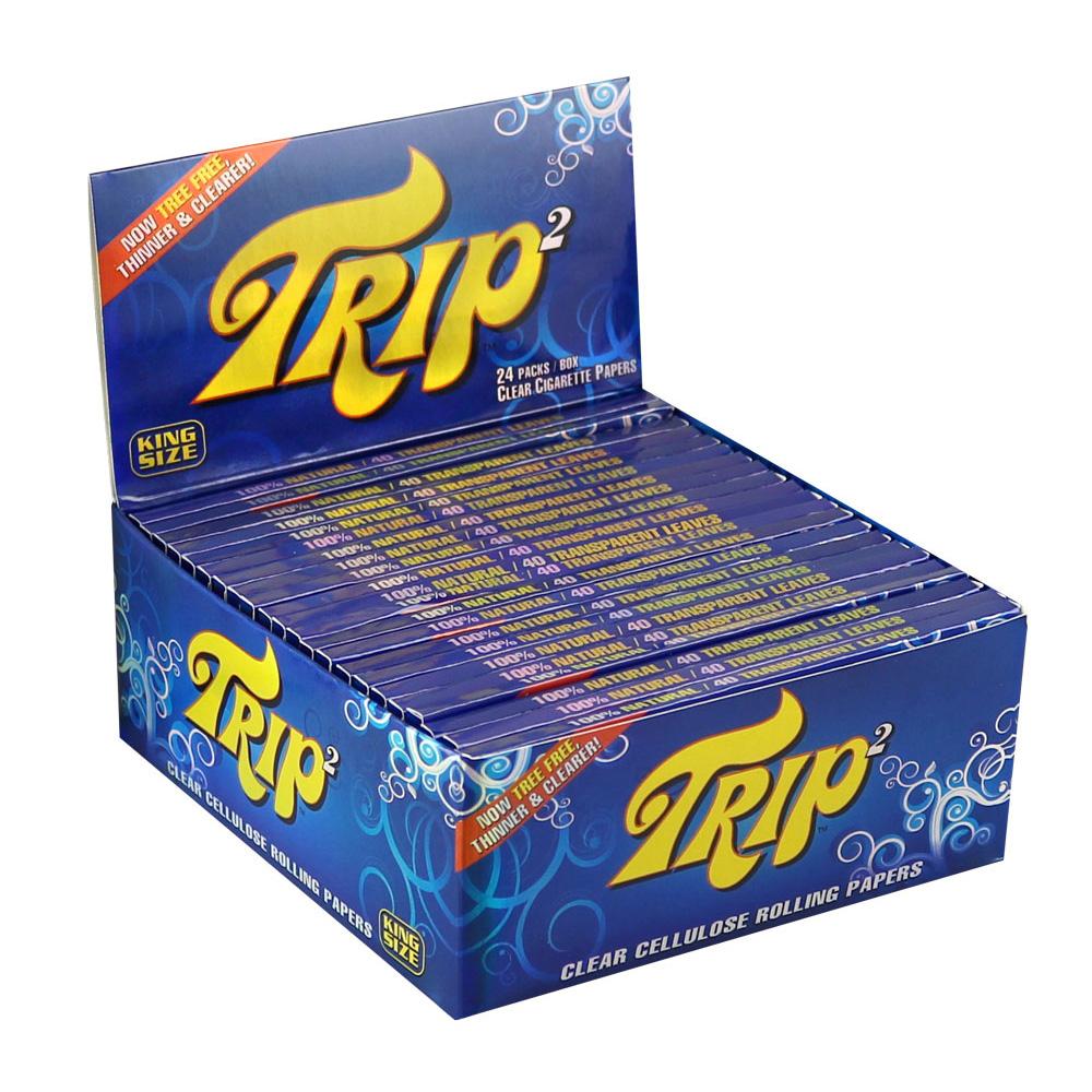 Trip 2 Clear Rolling Papers Kingsize Rolling Papers - Tophatter Daily Deals