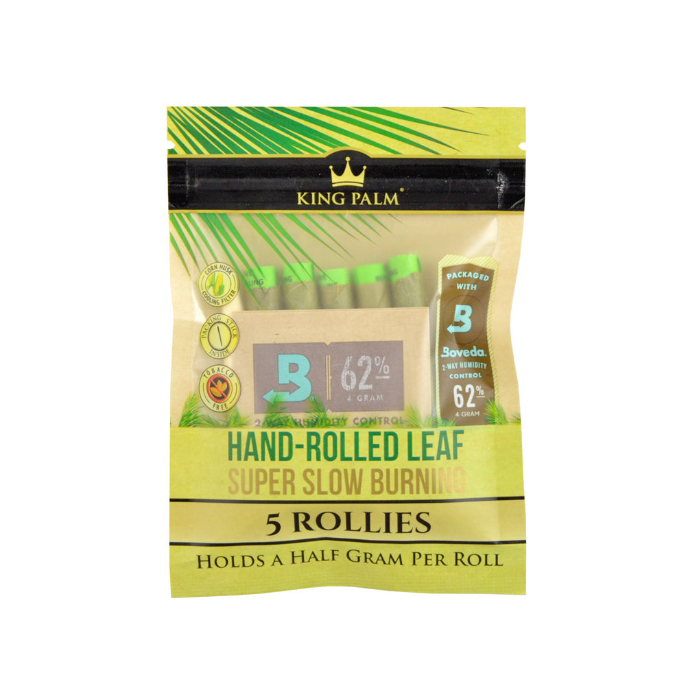 King Palm Leaf Rolls | Rollie 5 Pack Blunt Wraps & Leaf Rolls - Tophatter Daily Deals