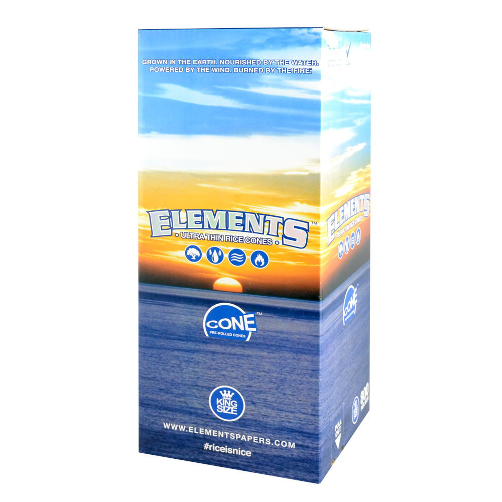 Elements Rice Pre-Rolled Cones | 800pc Bulk Box Pre-Rolled Cones - Tophatter Daily Deals