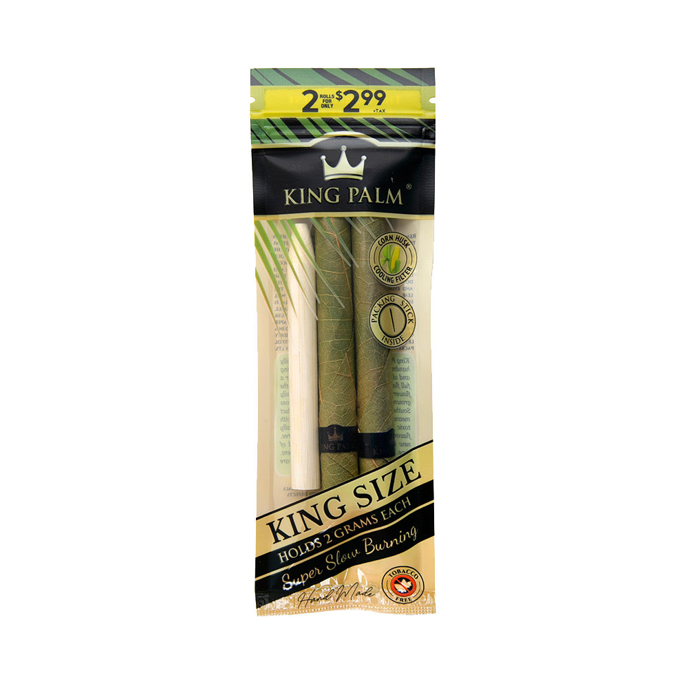 King Palm Leaf Rolls | King Size Blunt Wraps & Leaf Rolls - Tophatter Daily Deals