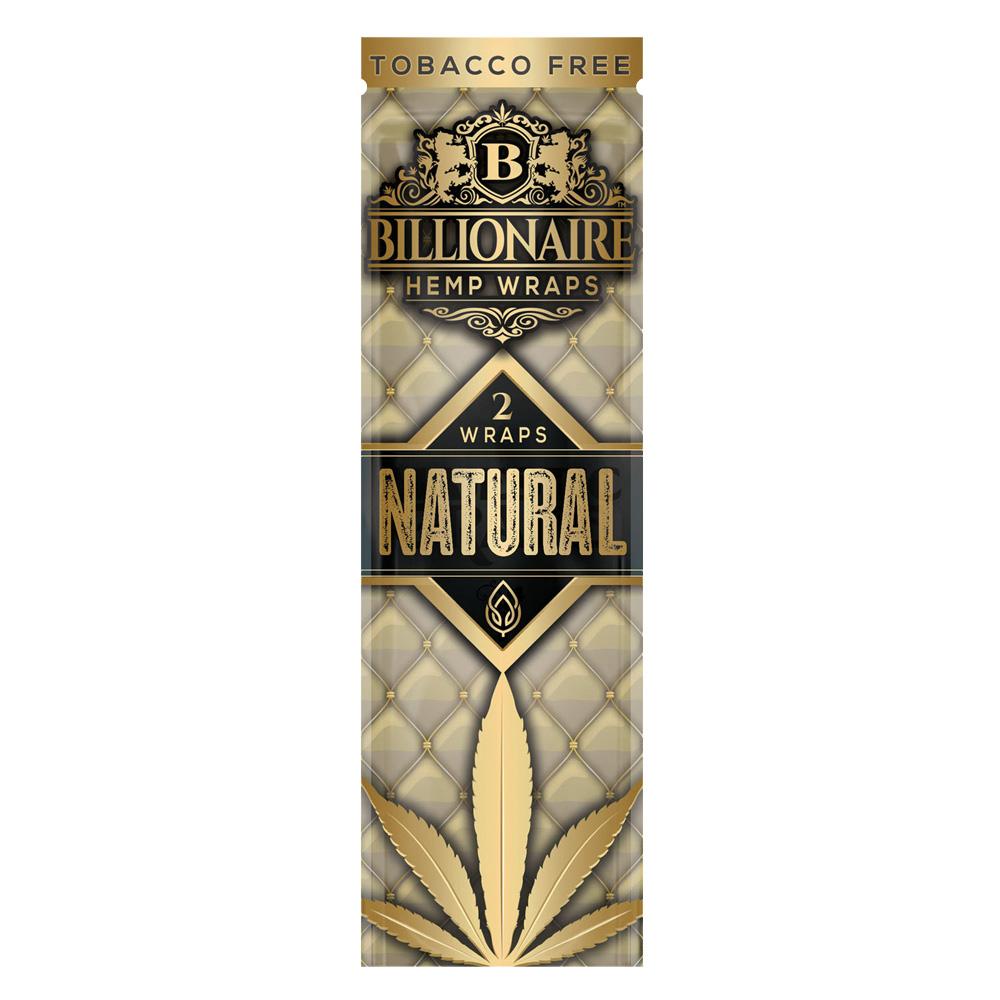 Billionaire Blunt Wraps Natural Blunt Wraps & Leaf Rolls - Tophatter Daily Deals