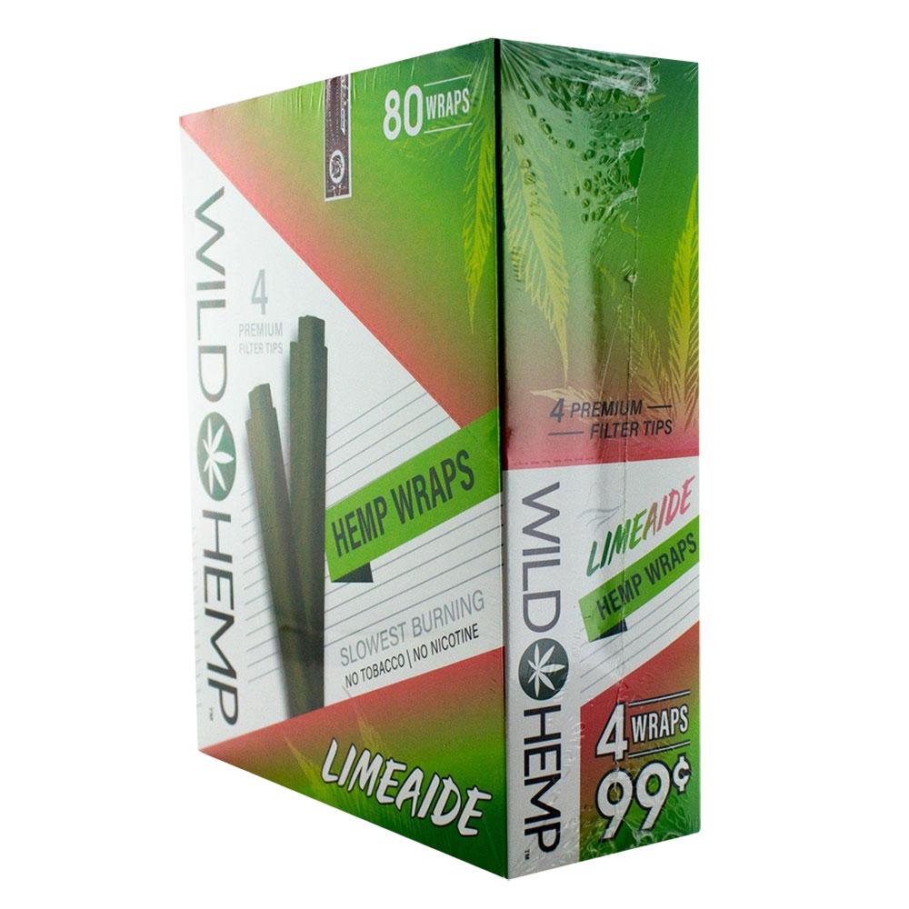 Wild Hemp Blunt Wraps Limeaide Blunt Wraps & Leaf Rolls - Tophatter Daily Deals
