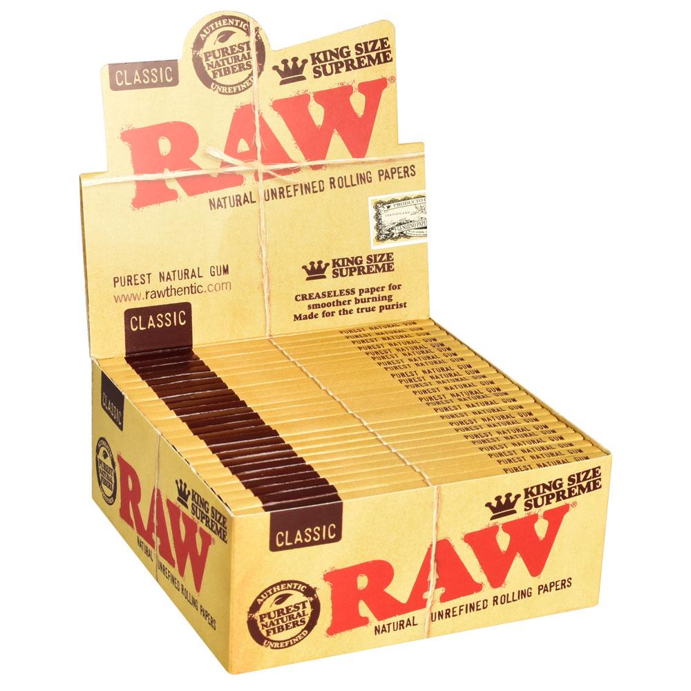 RAW Supreme Natural Rolling Papers Default Title Rolling Papers - Tophatter Daily Deals