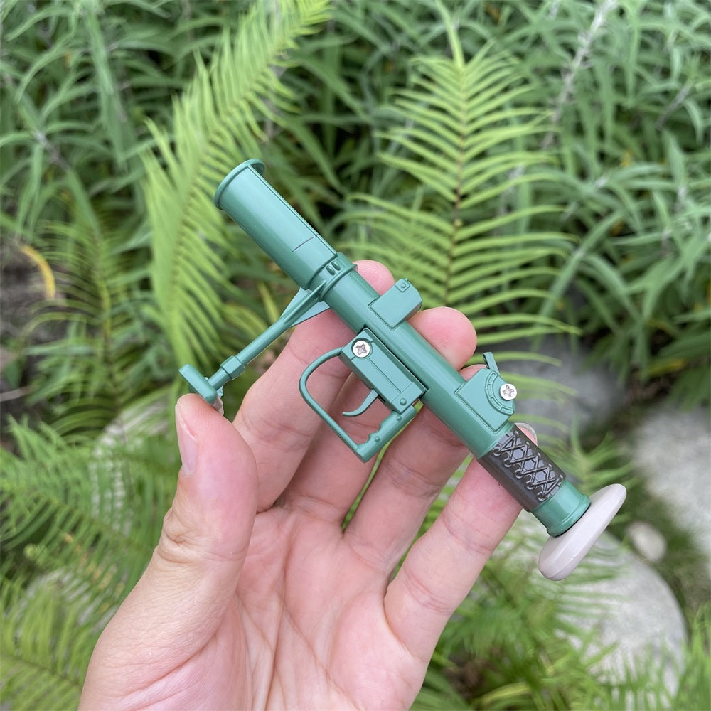 M3E1-A Miniature Metal Rocket Launcher Carl Gustaf Recoilless Rifle RPG Only - Tophatter Daily Deals