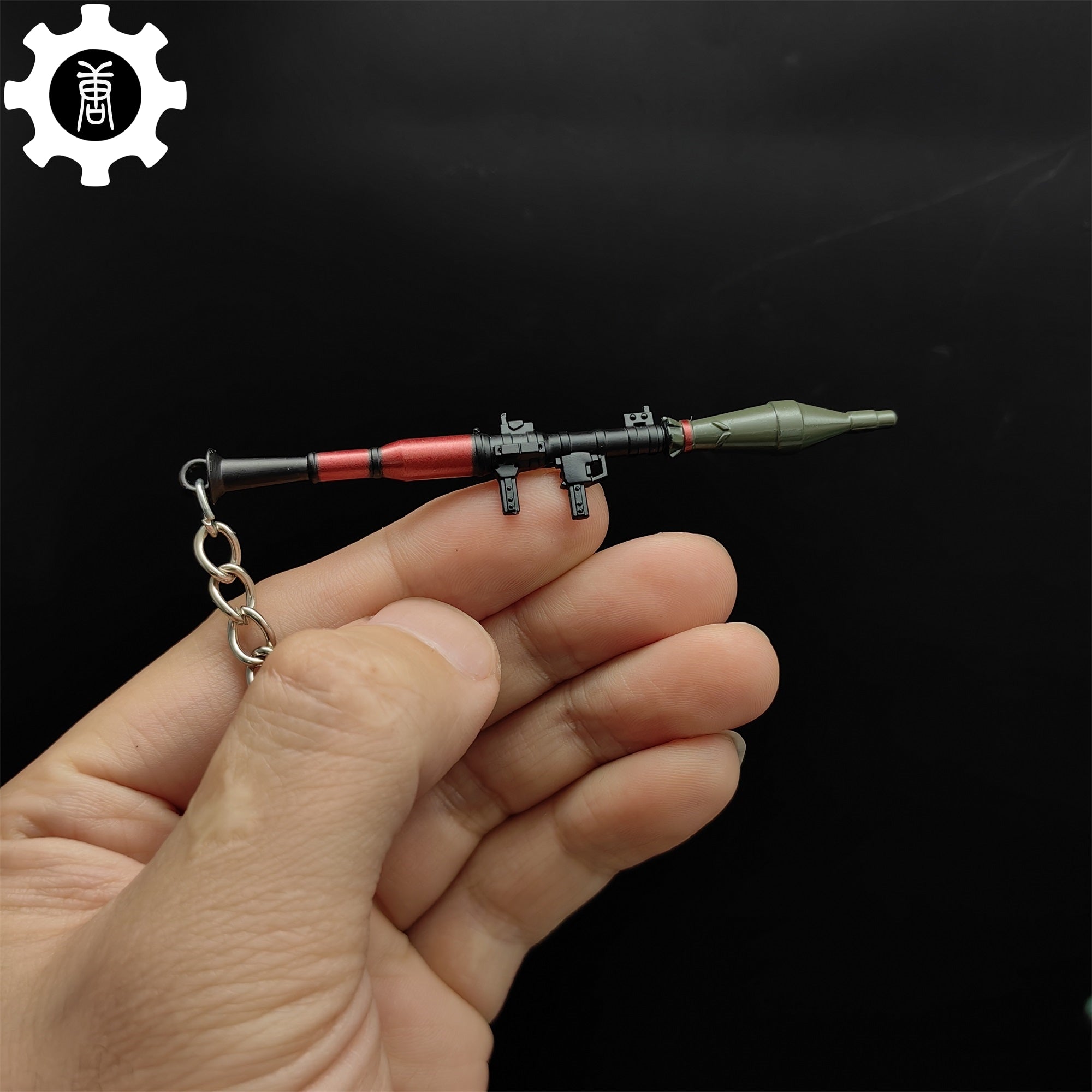 Mini Rocket-propelled Grenade RPG-7 Metal Keychain - Tophatter Daily Deals