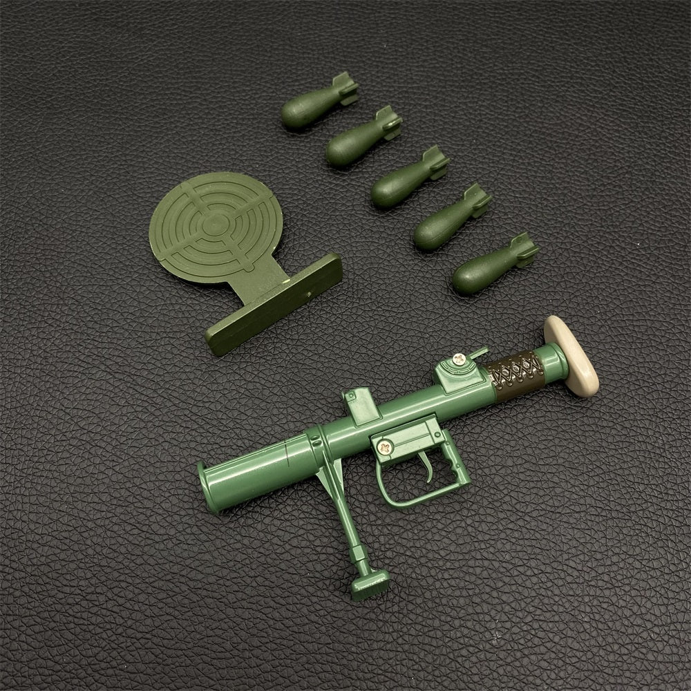 M3E1-A Miniature Metal Rocket Launcher Carl Gustaf Recoilless Rifle - Tophatter Daily Deals