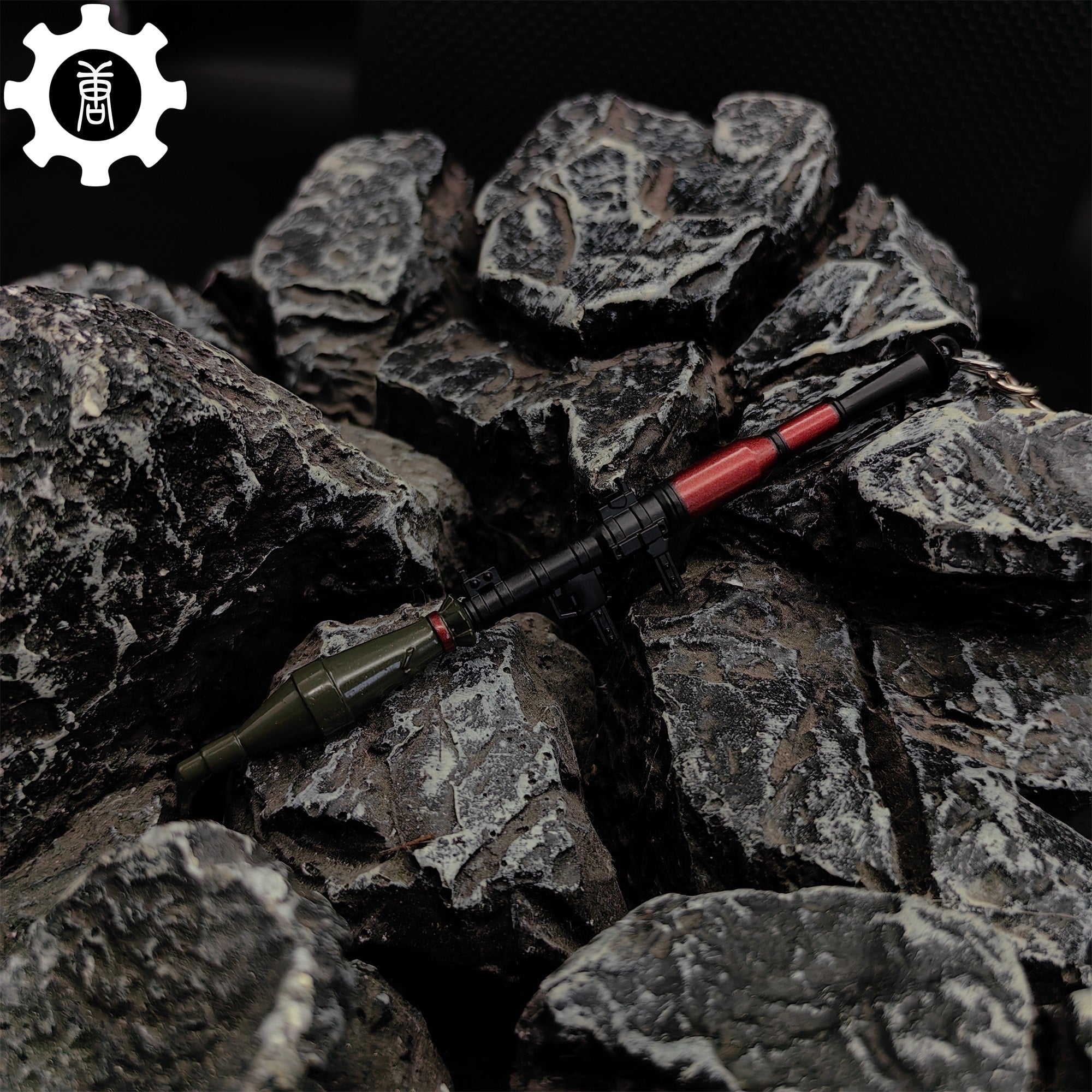 Mini Rocket-propelled Grenade RPG-7 Metal Keychain - Tophatter Daily Deals