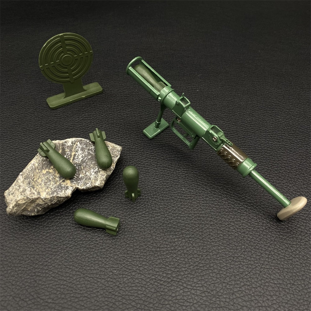 M3E1-A Miniature Metal Rocket Launcher Carl Gustaf Recoilless Rifle - Tophatter Daily Deals