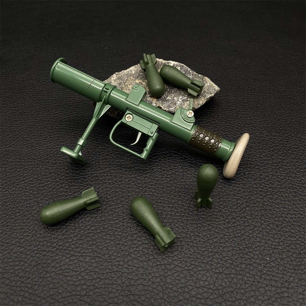 M3E1-A Miniature Metal Rocket Launcher Carl Gustaf Recoilless Rifle - Tophatter Daily Deals