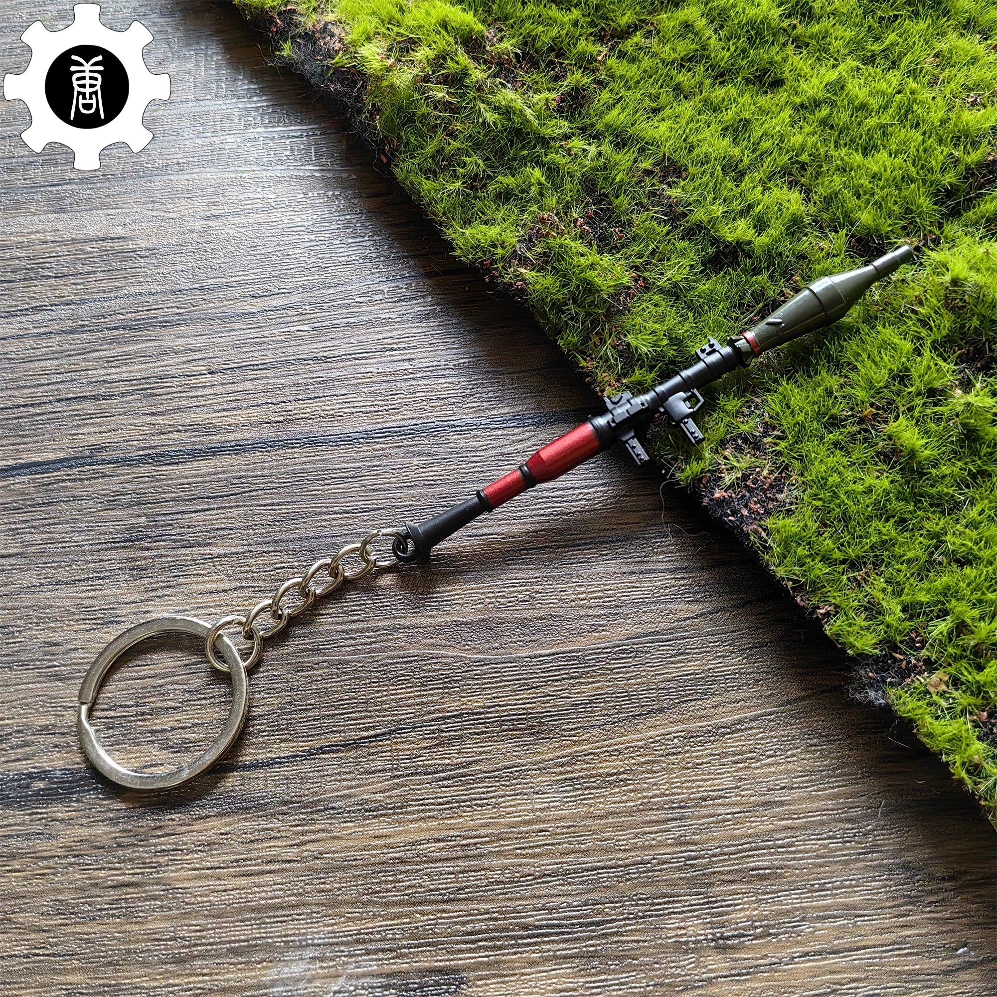 Mini Rocket-propelled Grenade RPG-7 Metal Keychain - Tophatter Daily Deals