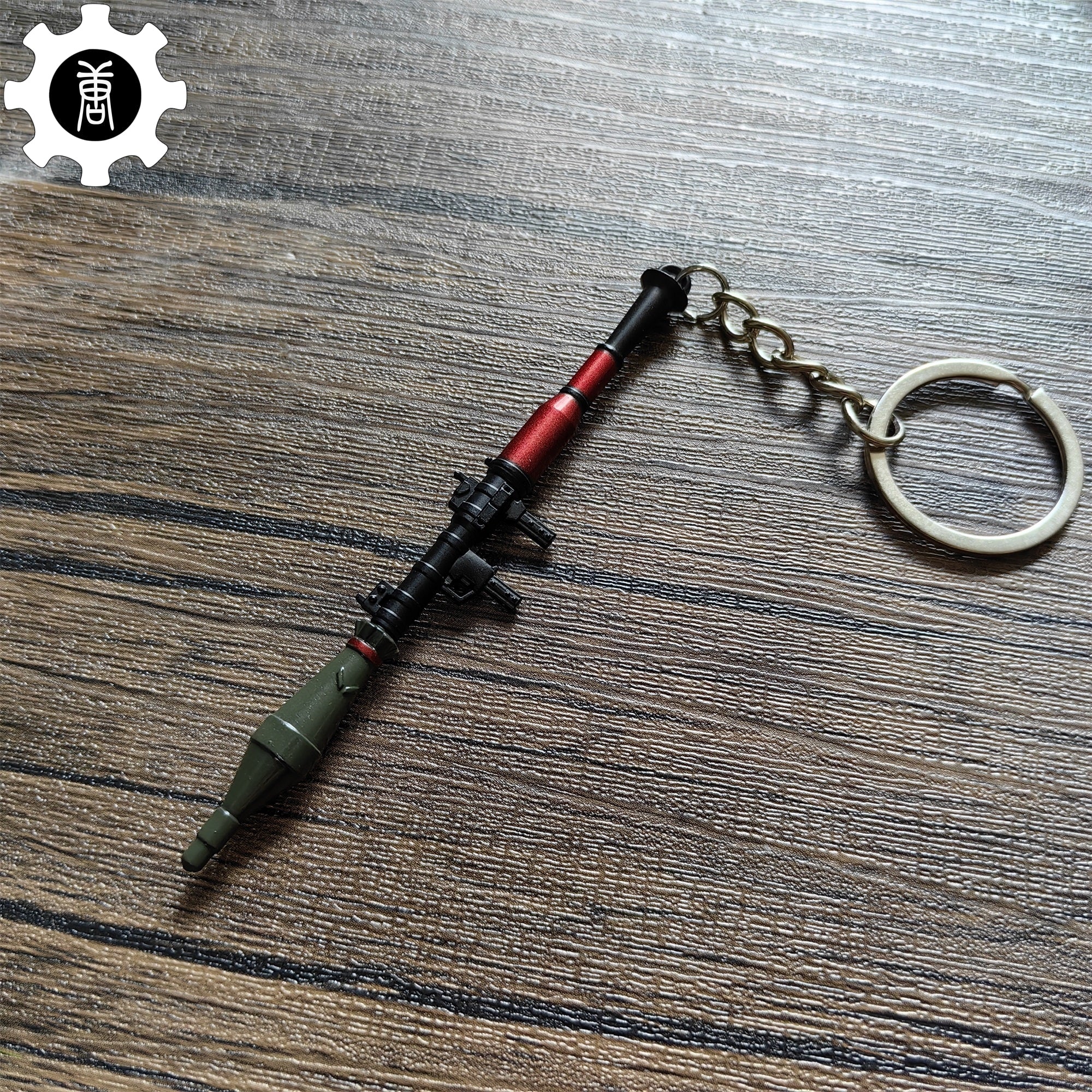 Mini Rocket-propelled Grenade RPG-7 Metal Keychain - Tophatter Daily Deals