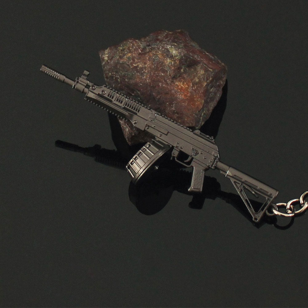14 in 1 Keychain of Advanced Morden Gun With Accessories RPK 16 - Tophatter Daily Deals