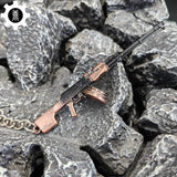 Tiny RPK Machine Gun Model Metal Keychain - Tophatter Daily Deals