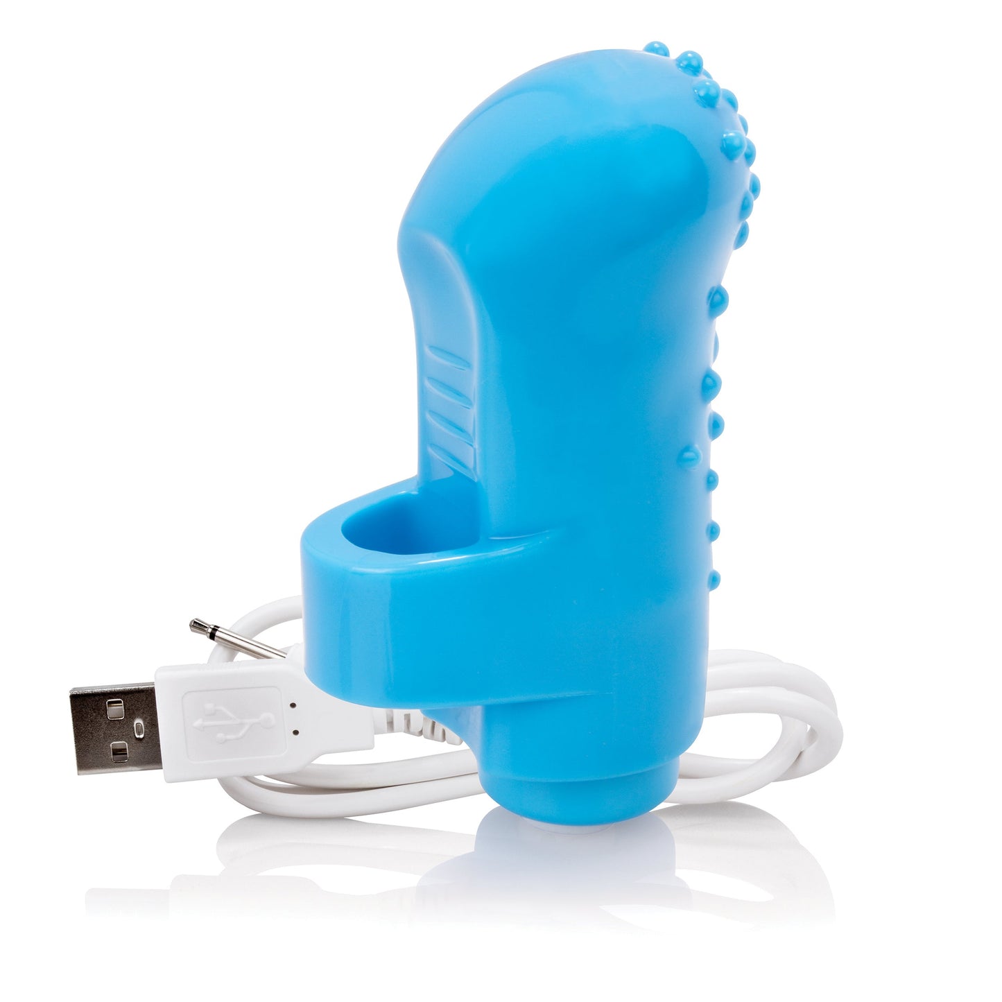 Charged Fing O – Rechargeable Mini Finger Vibrator with Vooom Technology > Vibrators > Finger Vibrators - Tophatter Daily Deals