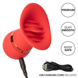 Tantalize French Kiss Charmer – Compact Flickering Tongue Teaser Vibrator > Vibrators > Ladies > Clitoral Vibrators and Stimulators - Tophatter Daily Deals