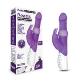 Rabbit Essentials Pleasure Pearls Rabbit Vibrator Purple with Body-Safe Silicone and LED Display > Vibrators > Ladies > Rabbit Multi - Tophatter Daily Deals