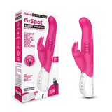 Rabbit Essentials G-Spot Rabbit Vibrator Hot Pink with Rotating Shaft and Charging > Vibrators > Ladies > Rabbit Multi - Tophatter Daily Deals