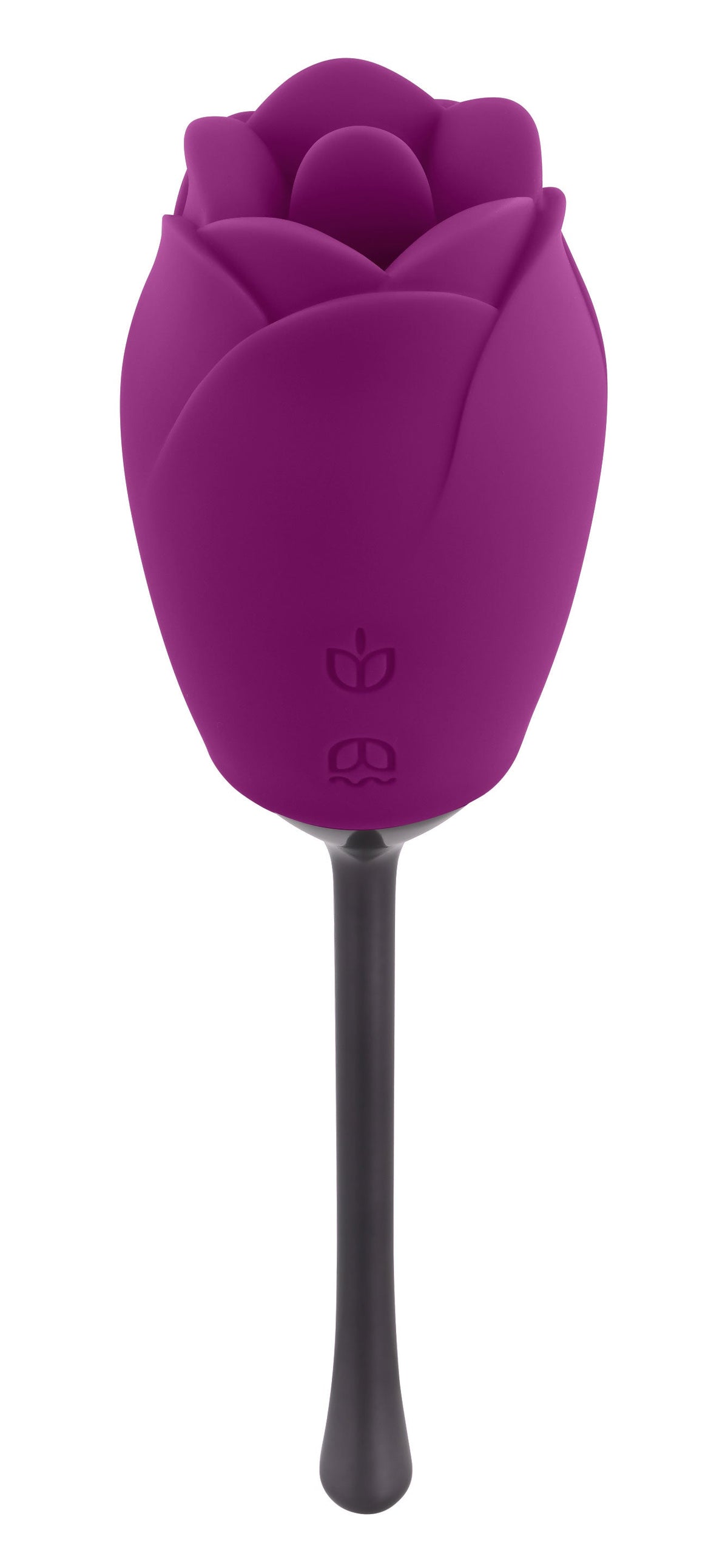 Playboy Pleasure PETAL Vibrator with Tongue-Flicking Head > Sex Toys For Ladies > Rose Stimulators - Tophatter Daily Deals