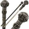 Gothic Skulls Sword Cane Collectible Weapons - Tophatter Daily Deals