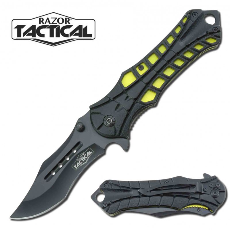 Tactical Rescue Assisted Opening Operations Knife - Tophatter's Army Products & Self Defense Collectible Weapons - Tophatter Daily Deals