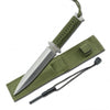 Outdoor Survival Full Tang Fire Starter Double Bladed Camping Knife - TOPHATTER'S ARMORY DEALS Collectible Weapons - Tophatter Daily Deals