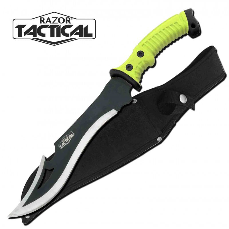Combat Machete Razor Tactical - Apocalypse Edition - Tophatter's Guns'N'Weapons Store - FREE SHIPPING Collectible Weapons - Tophatter Daily Deals