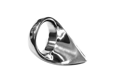 Rouge Stainless Steel Tear Drop Cock Ring 45mm > Cock Ring > Metal - Tophatter Daily Deals