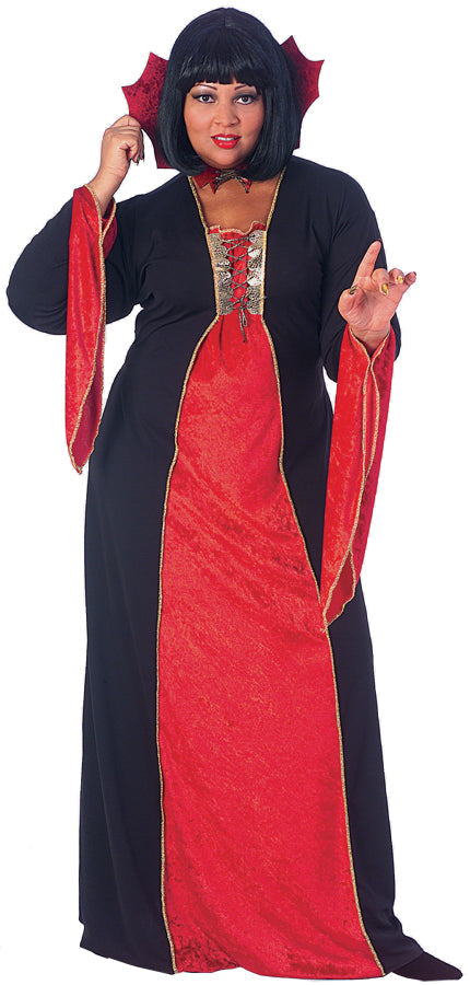 Women's Plus Size Gothic Vampiress Costume Plus Size Halloween Costumes - Tophatter Daily Deals