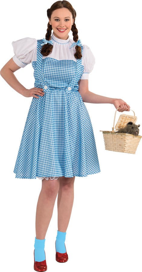 Women's Plus Size Full Cut Dorothy Costume - Wizard of Oz Plus Size Halloween Costumes - Tophatter Daily Deals