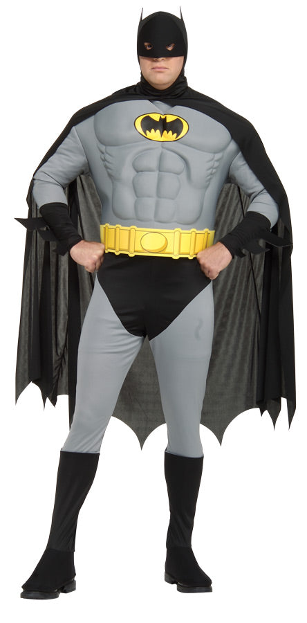 Men's Plus Size Muscle Chest Batman Costume Plus Size Halloween Costumes - Tophatter Daily Deals